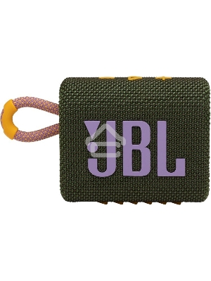 Портативная акустика JBL GO 3, зеленый