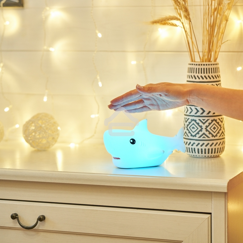 Силиконовый ночник Neon-night Шарк