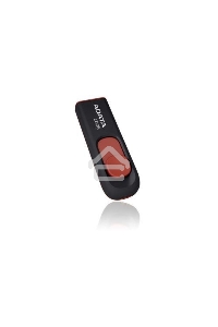 Флэш диск USB 2.0 ADATA Flash Drive 64Gb С008 Black-Red