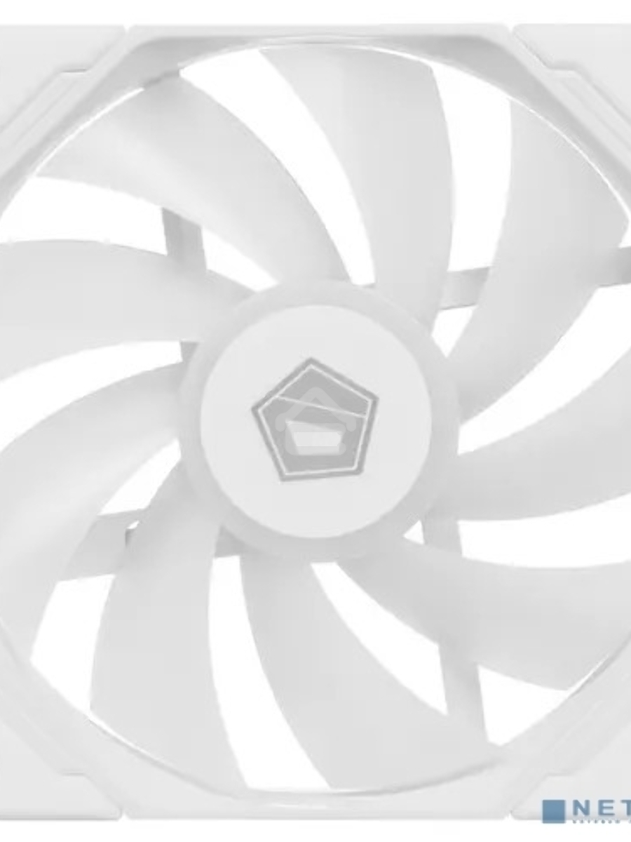 Комплект вентиляторов для корпуса ID-Cooling TF-12025-ARGB-TRIO-SNOW белый, 120 мм, 1500 об/мин, 30.5 дБ, 4 pin