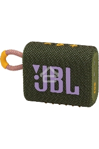 Портативная акустика JBL GO 3, зеленый