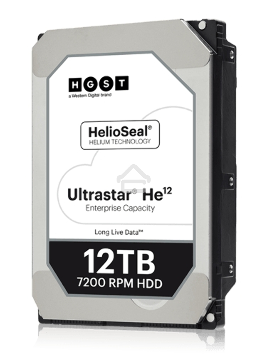 Жесткий диск Western DigitalOriginal SAS 3.0 12Tb HUH721212AL4204 Ultrastar DC HC520 4KN (7200rpm) 256Mb 3.5