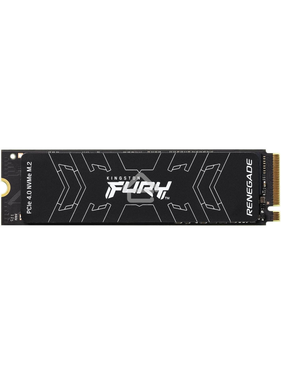 Накопитель SSD Kingston Fury Renegade, 500Gb, PCIe 4.0 x4, M.2 2280, NVMe, R/W 7300/3900, с радиатором