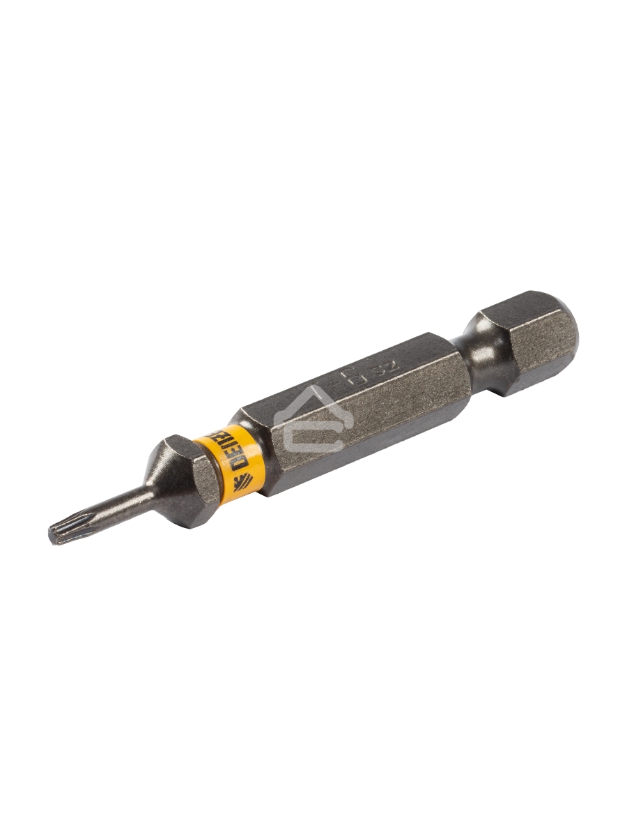 Набор бит TORX 6х50, сталь S2, шестигранный профиль, 10 шт. Denzel