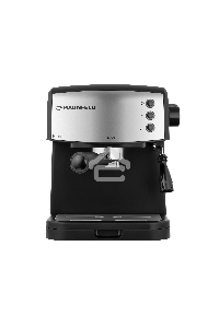 Кофеварка рожковая Maunfeld MF-734BK чёрный, исп. кофе - молотый/чалды, 1.5 л, 850 Вт, 15 Бар