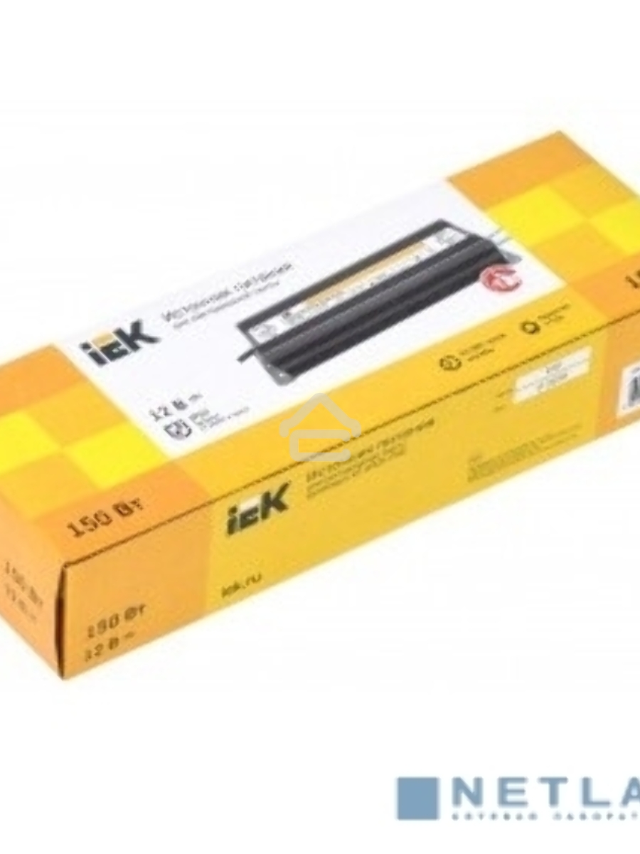 Драйвер LED Iek LSP1-150-12-67-33-PRO ИПСН-PRO 150Вт 12В блок-шнуры IP67 IEK