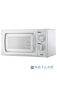 Микроволновая печь Mystery MMW-2009G белый, 20 л, 700 Вт, переключатели - поворотный механизм