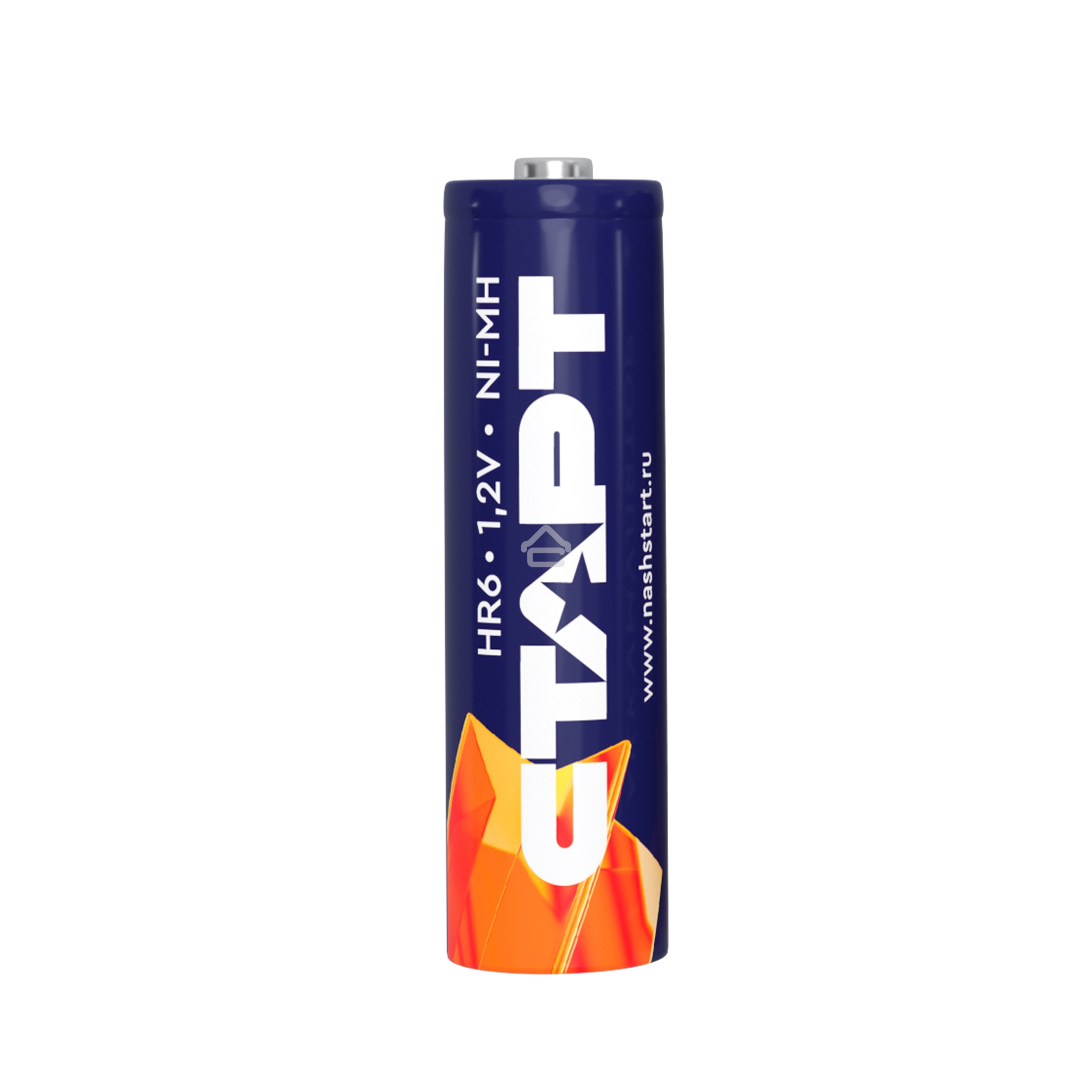 Аккумуляторы СТАРТ HR6 AA 1800mAh Ni-MH BL2 24/384, AA, 1800 мАч, 2 шт. в блистере