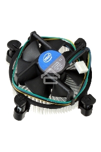 Кулер для процессора Intel Original E41759 серебристый 80мм алюминий  2800rpm 38db 4-pin 80W 45мм