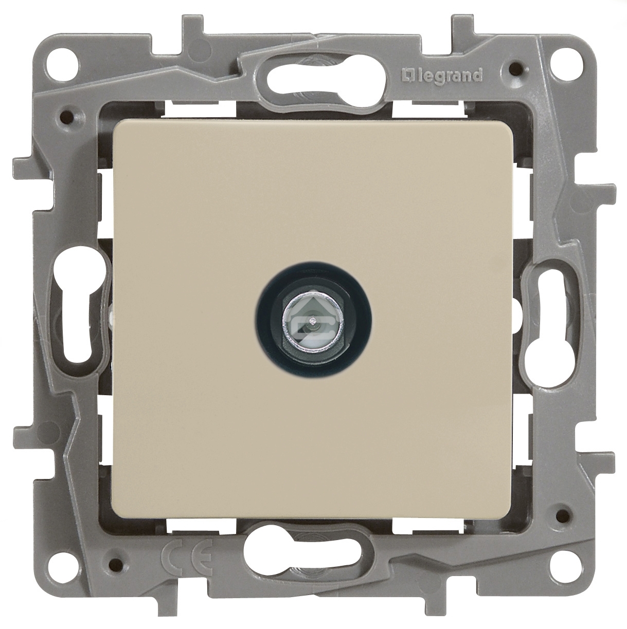 Розетка телевизионная оконечная, Сл.кость ETIKA