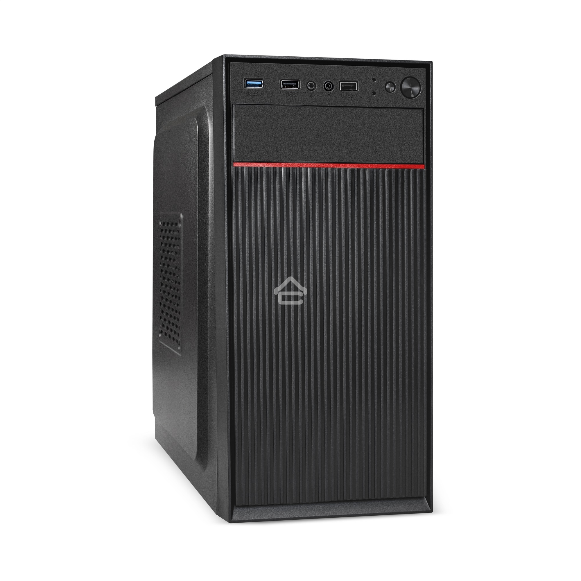Компьютерный корпус Minitower ExeGate BAA-113U-AAA450 (mATX, БП AAA450 с вент. 8см, 2хUSB+1хUSB 3.0, аудио, черный)