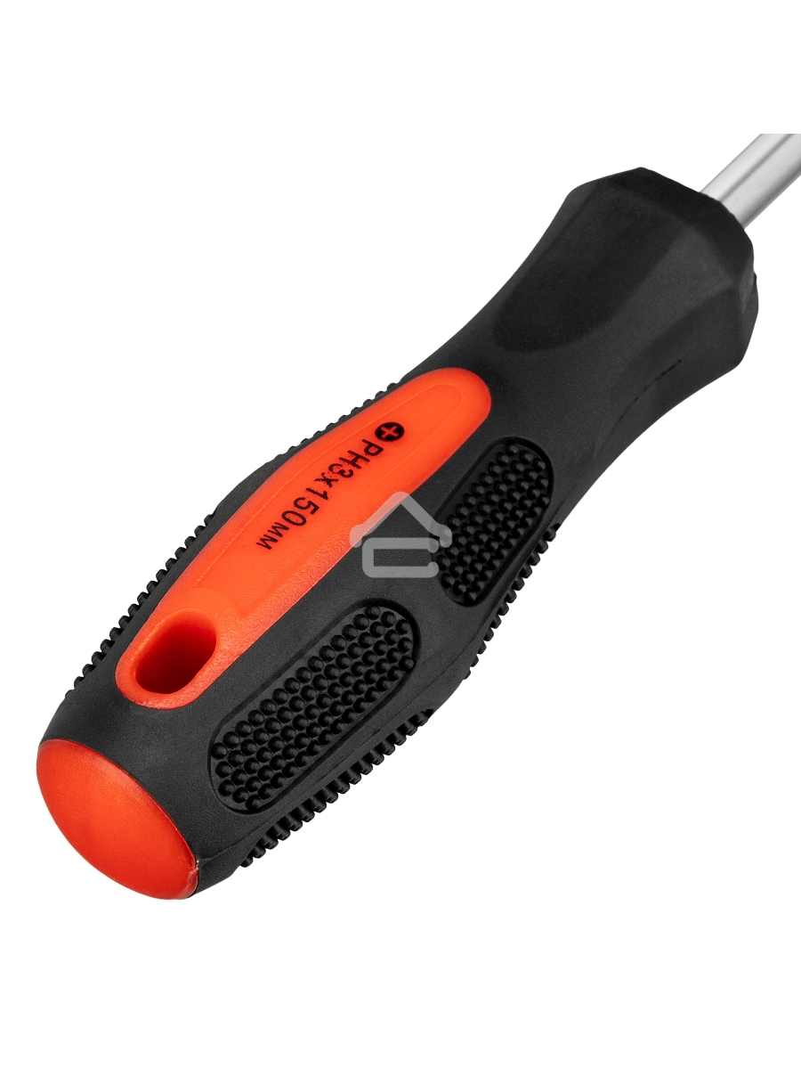 Отвертка Anti-Slip, PH3 х 150 мм, CrV, двухкомп. рукоятка Matrix