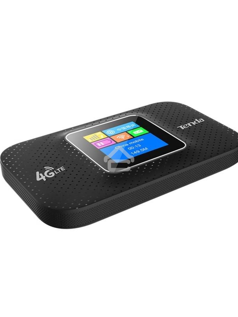Мобильный роутер Tenda 4G185 4G LTE, встроенная батарея 2100 мАч; поддержка карт памяти до 32Гб