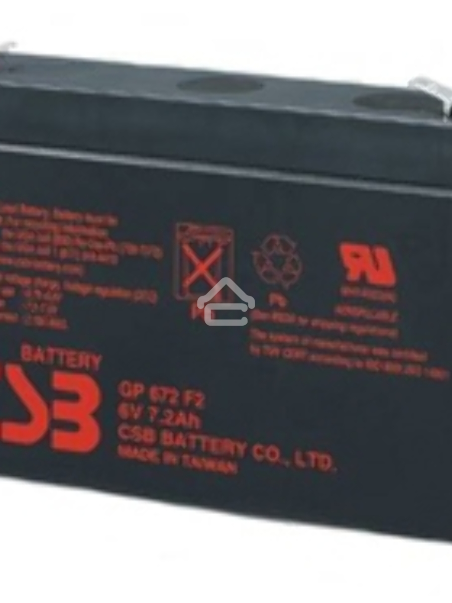 Батарея CSB GP 672 (6V 7.2Ah)