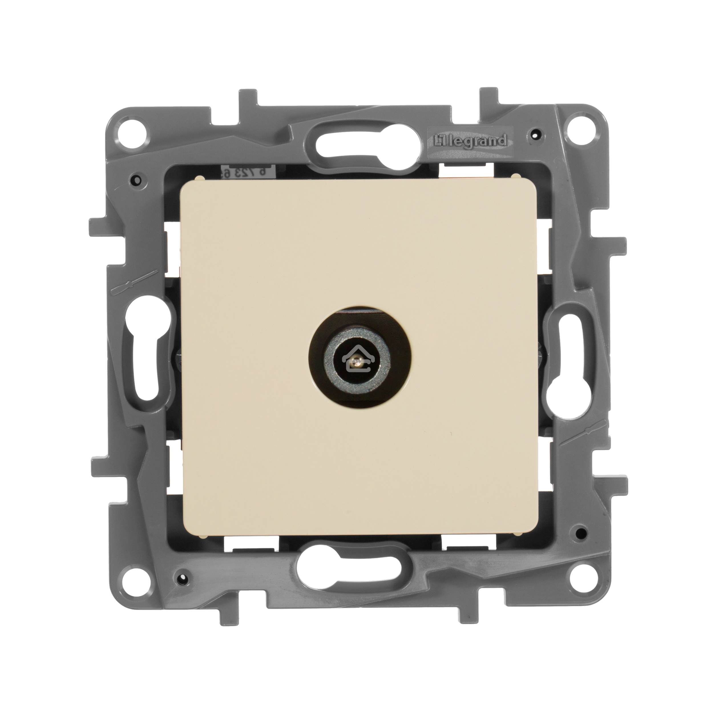 Розетка телевизионная оконечная, Сл.кость ETIKA