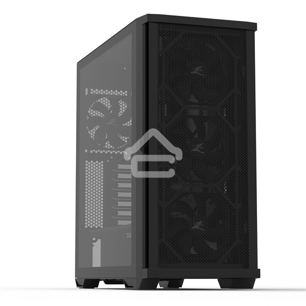 Компьютерный корпус ZALMAN Z10, ATX, черный, WINDOW, 2x3.5