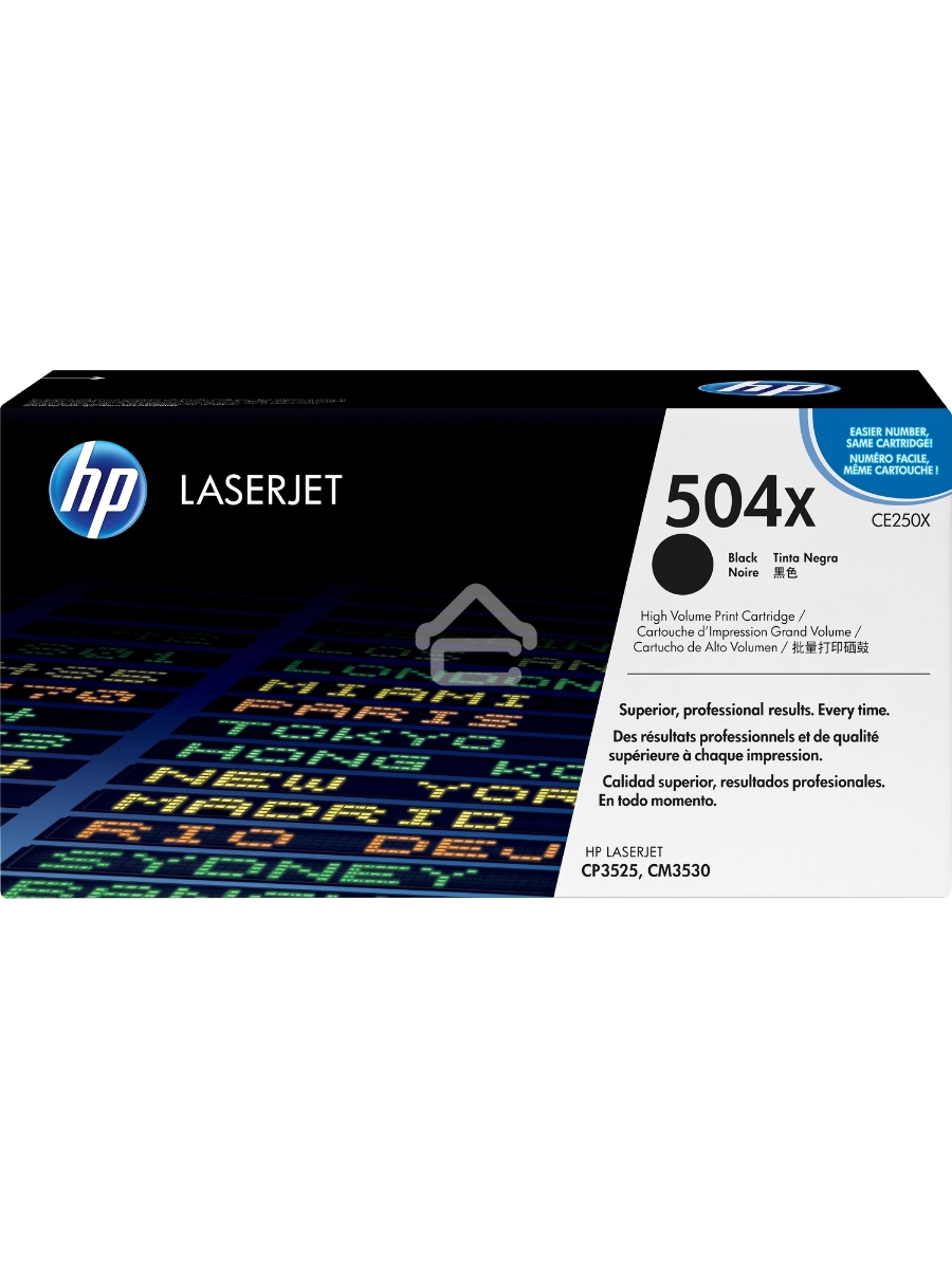 Картридж лазерный HP CE250X черный для CLJ CM3530/CP3525 10500стр.