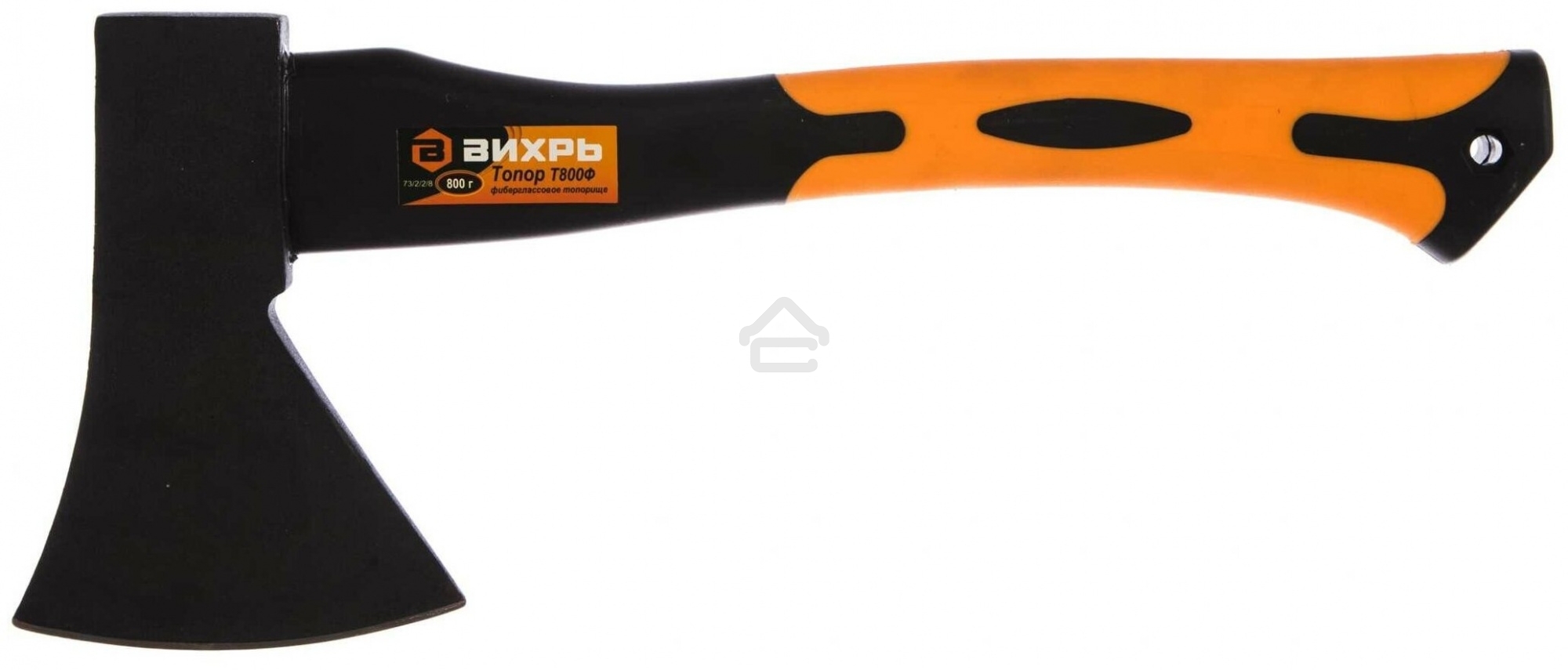 Топор Вихрь Т800Ф (фиберглассовое топорище)