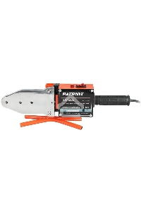 Сварочное оборудование, Инверторы PATRIOT PW 205 170302010 {Аппарат для сварки пластиковых труб PATRIOT, 2000W, 6 насадок, резак для труб,  перчатки, рулетка, кейс металл.}
