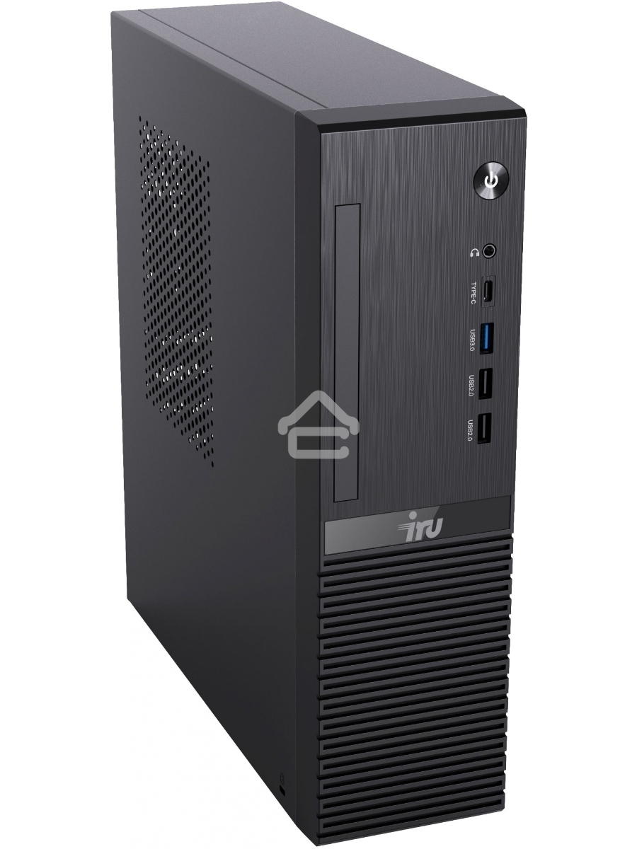 Компьютер IRU 310SC SFF i3 12100 (3.3) 16Gb SSD256Gb UHDG 730 Windows 11 Professional GbitEth 200W черный (1969056)