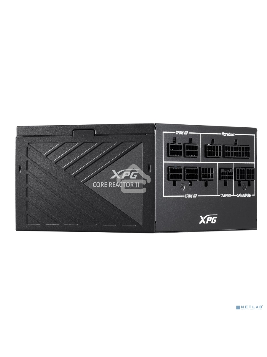Блок питания XPG COREREACTOR650G-BLACKCOLOR (модульный 650 Вт, PCIe-4шт, ATX v2.31, Active PFC, 120mm Fan, 80 Plus Gold)