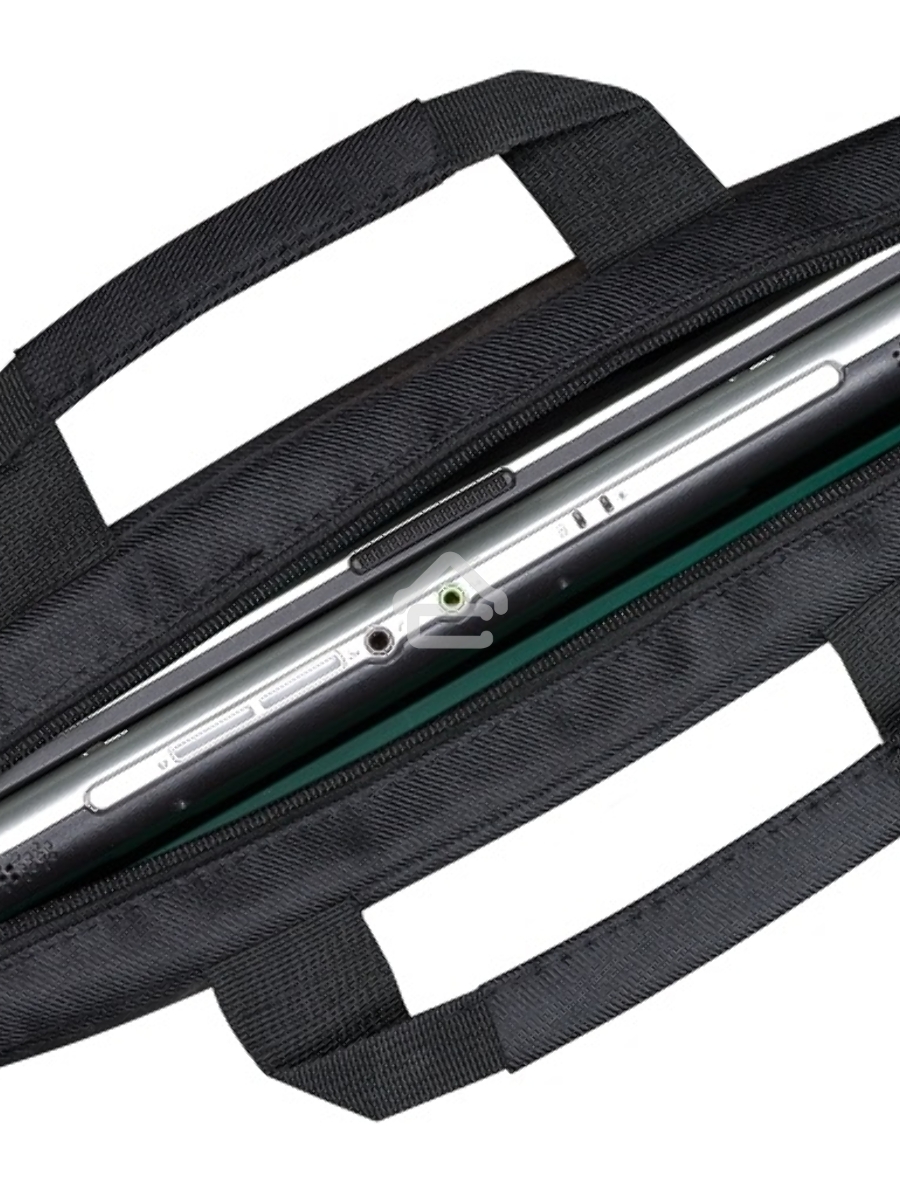 Сумка ExeGate EX205135RUS Start S15 Black, черная, полиэстер, для ноутбуков до 15.6