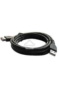 Кабель Gembird PRO CCF-USB2-AMAF-6 USB 2.0 кабель удлинительный 1.8м AM/AF  позол.конт., фер.кол.,  пакет 