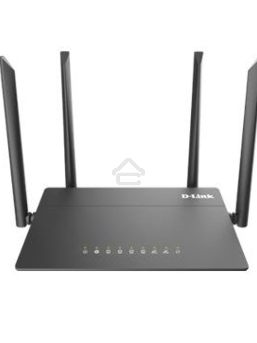 Роутер D-Link DIR-822/RU/E1A, Wireless AC1200 Dual-Band Router with 1 10/100Base-TX WAN port and 4 10/100Base-TX LAN ports.802.11b/g/n compatible, 802.11AC up to 866Mbps,1 10/100Base-TX WAN port, 4 10/100B