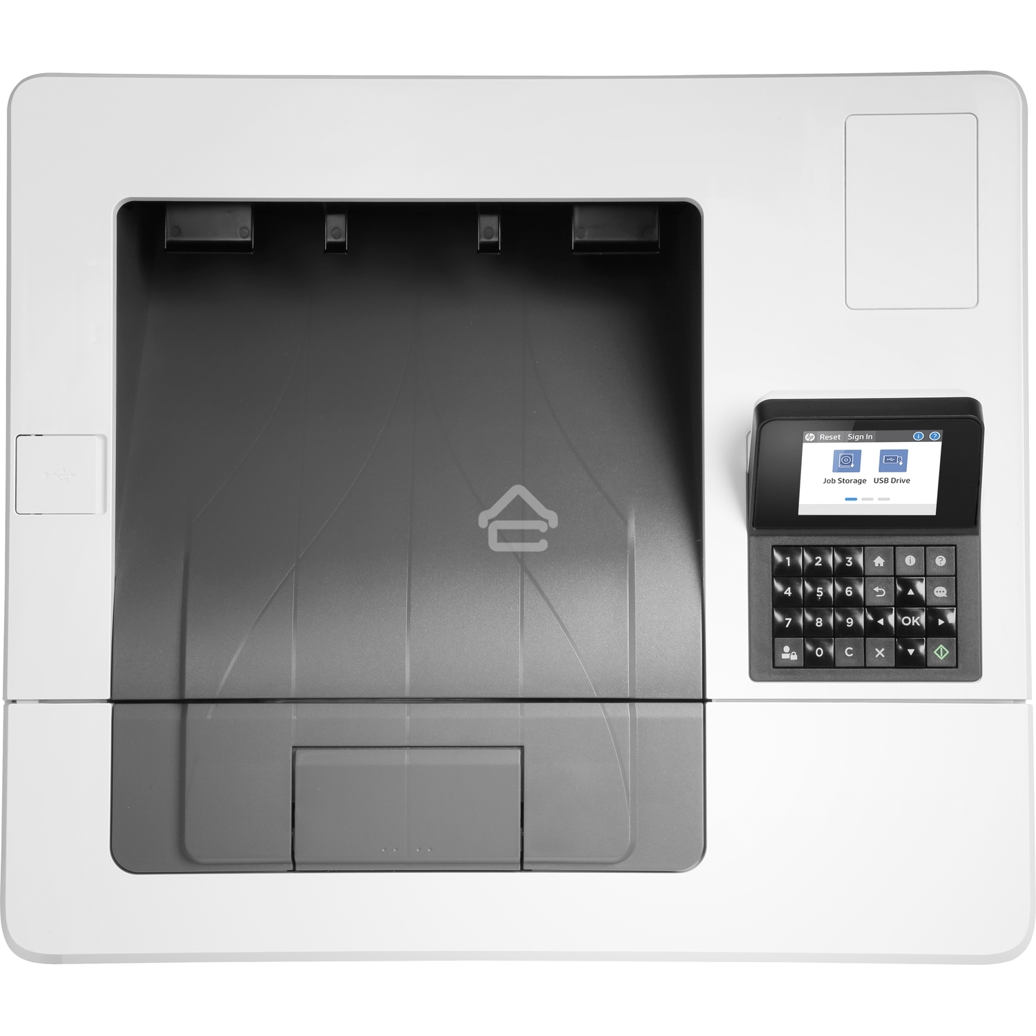 Принтер лазерный HP LaserJet Enterprise M507dn (1PV87A), A4, ч/б, печ. до 43 стр/мин, 1200 x 1200 dpi, USB, RJ-45, Air Print, Mopria