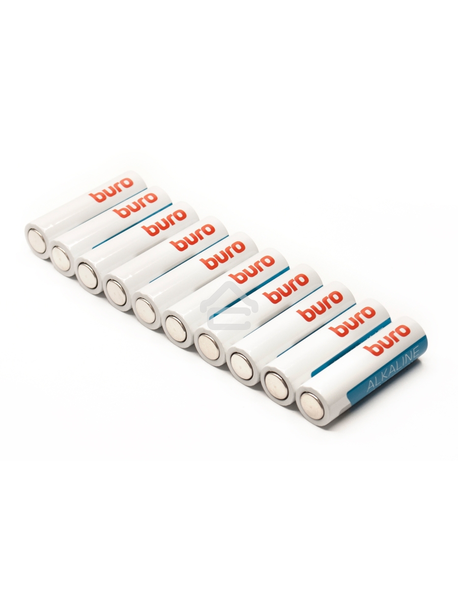 Батарея Buro Alkaline LR6 AA (10шт) коробка