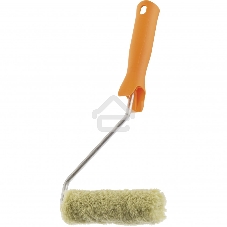 Мини-валик в сборе Сибртех Фасадные работы,110 мм,ворс 12мм,D16мм,Dруч.6мм,полиакрил,полиэстер