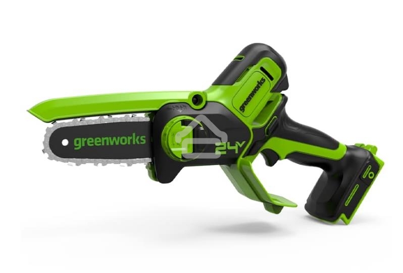 Цепная пила аккумуляторная GreenWorks GD24CSMNX, 24V, 15 см, без АКБ и ЗУ (2008707)