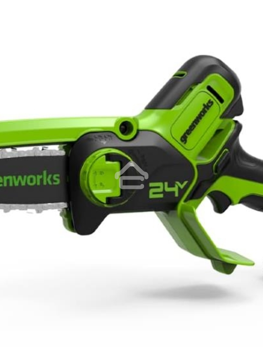 Цепная пила аккумуляторная GreenWorks GD24CSMNX, 24V, 15 см, без АКБ и ЗУ (2008707)