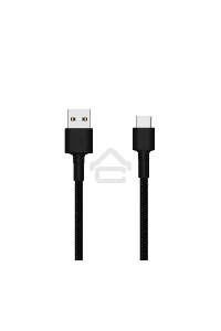 USB-кабель Xiaomi Mi Braided USB Type-C Cable SJX10ZM 100см чёрный