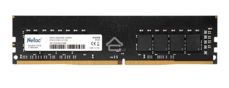 Оперативная память NETAC Basic, DDR4, 16GB (1x16GB), 2666MHz, CL19, DIMM