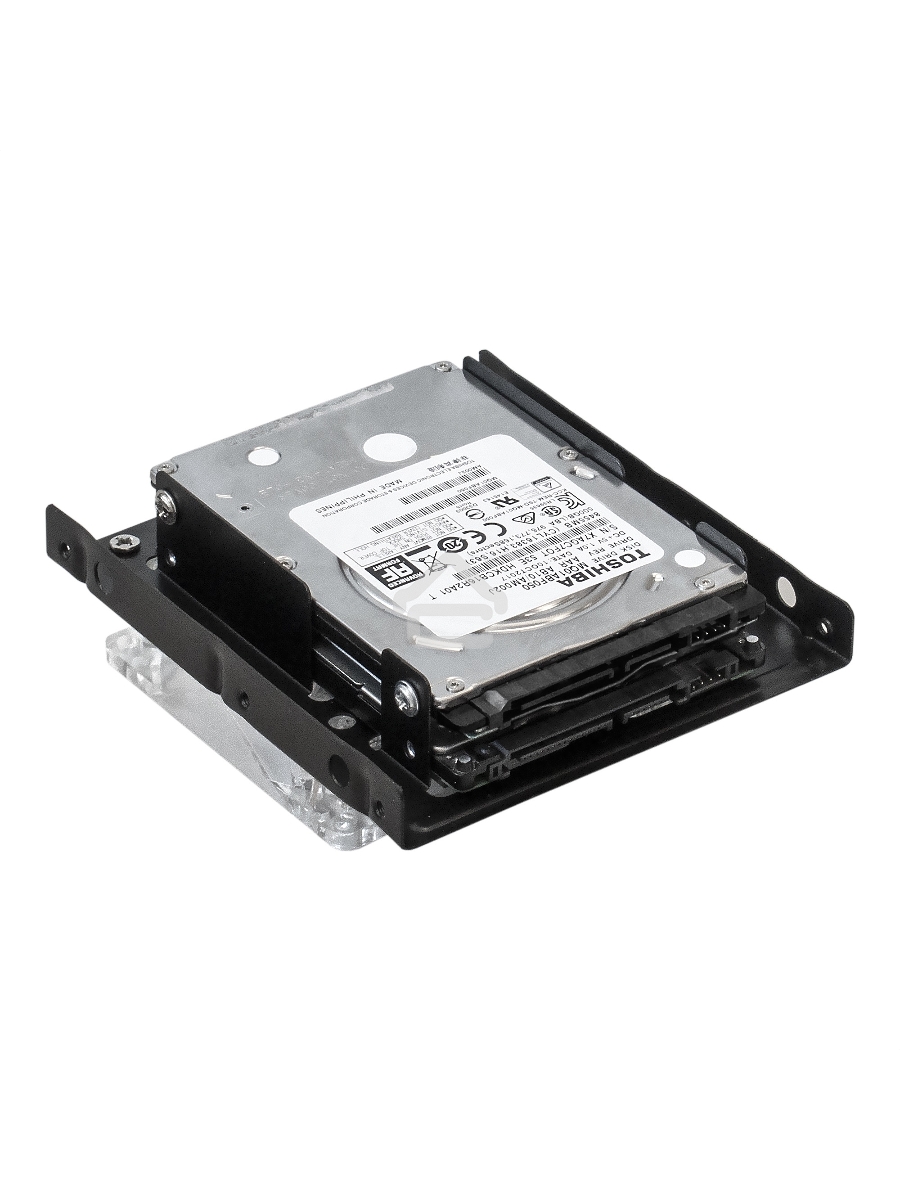 Салазки (переходник) ExeGate EX292544RUS HD-22T3M металлические для установки 2xHDD/SSD 2.5