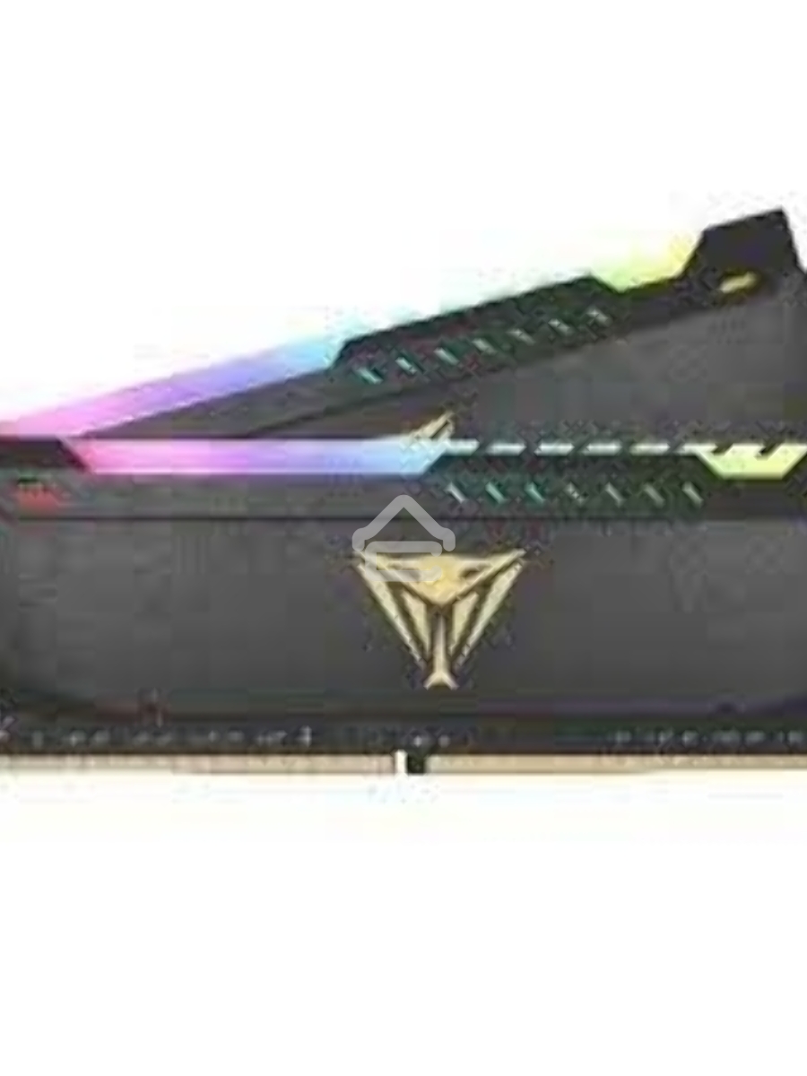Оперативная память Patriot Viper Steel, DDR4, 32GB (2x16GB), 3600MHz, CL20, DIMM, с радиатором, RGB, черный