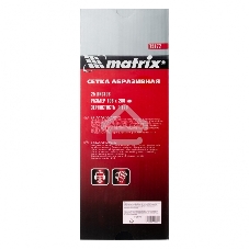 Сетка абразивная Matrix, P 120, 106 х 280 мм, 25 шт.