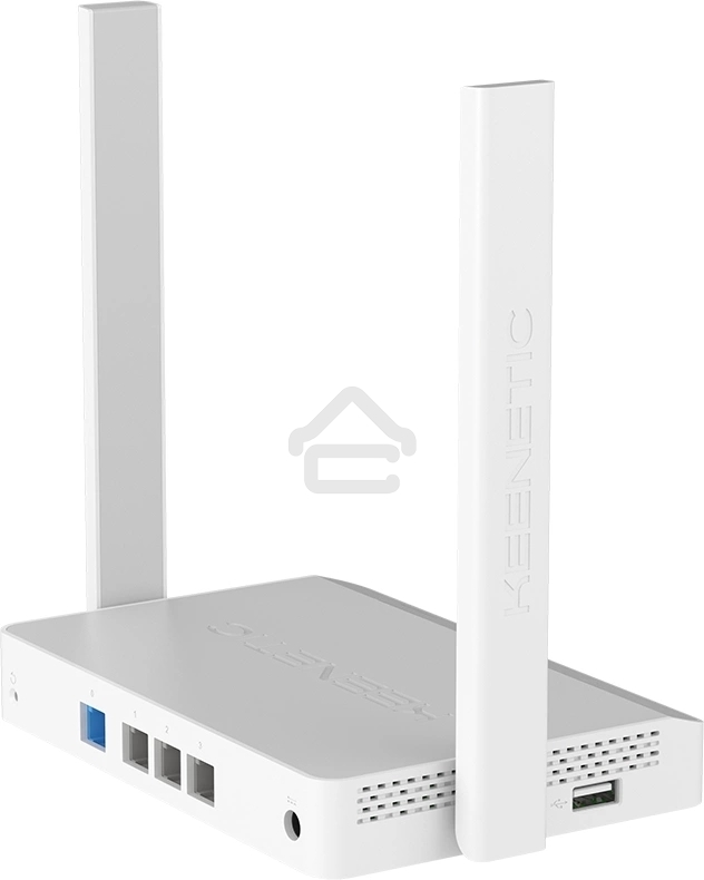 Интернет-центр Keenetic Extra (KN-1714) с Mesh Wi-Fi 5 AC1200, 4-портовым Smart-коммутатором и портом USB