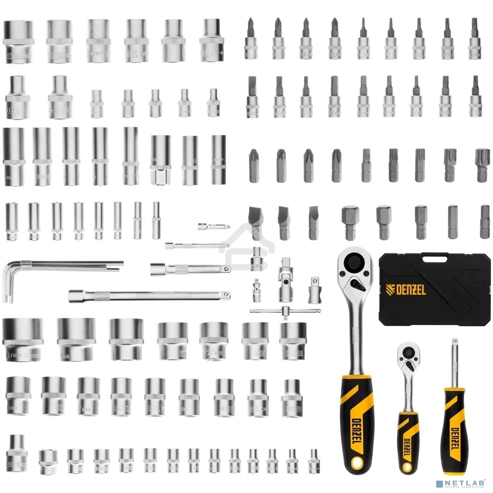 Набор инструментов Denzel 1/2