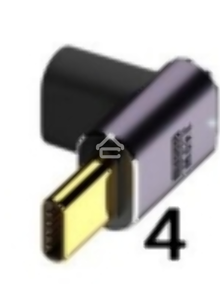 Переходник USB 4 Type C  угловой тип 3