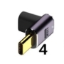 Переходник USB 4 Type C  угловой тип 3