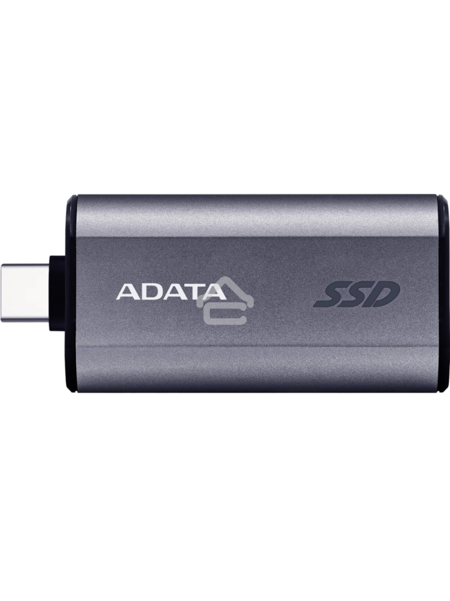 Твердотельный диск A-DATA External SC750 серый SC750-2000G-CCBK 2TB USB 3.2 Gen 2 Type-C, [R/W -1050/1000 MB/s]