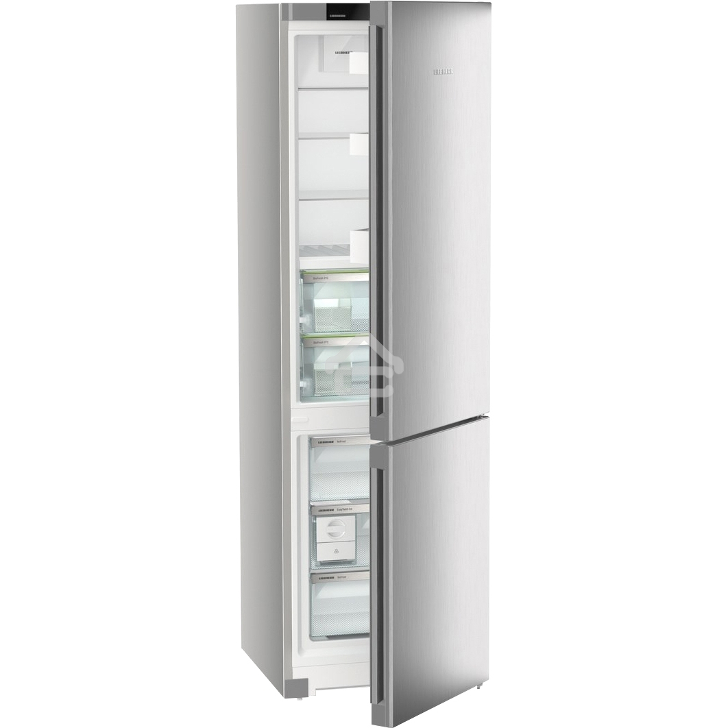 Холодильник Liebherr CBNsfc 57vi-22 001 серебристый двухкамерный 255/94л морозилка снизу, No Frost