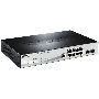 Управляемый коммутатор D-Link DGS-1210-10P/ME 2 уровня с 8 портами 10/100/1000Base-T с поддержкой PoE и 2 портами 1000Base-X SFP