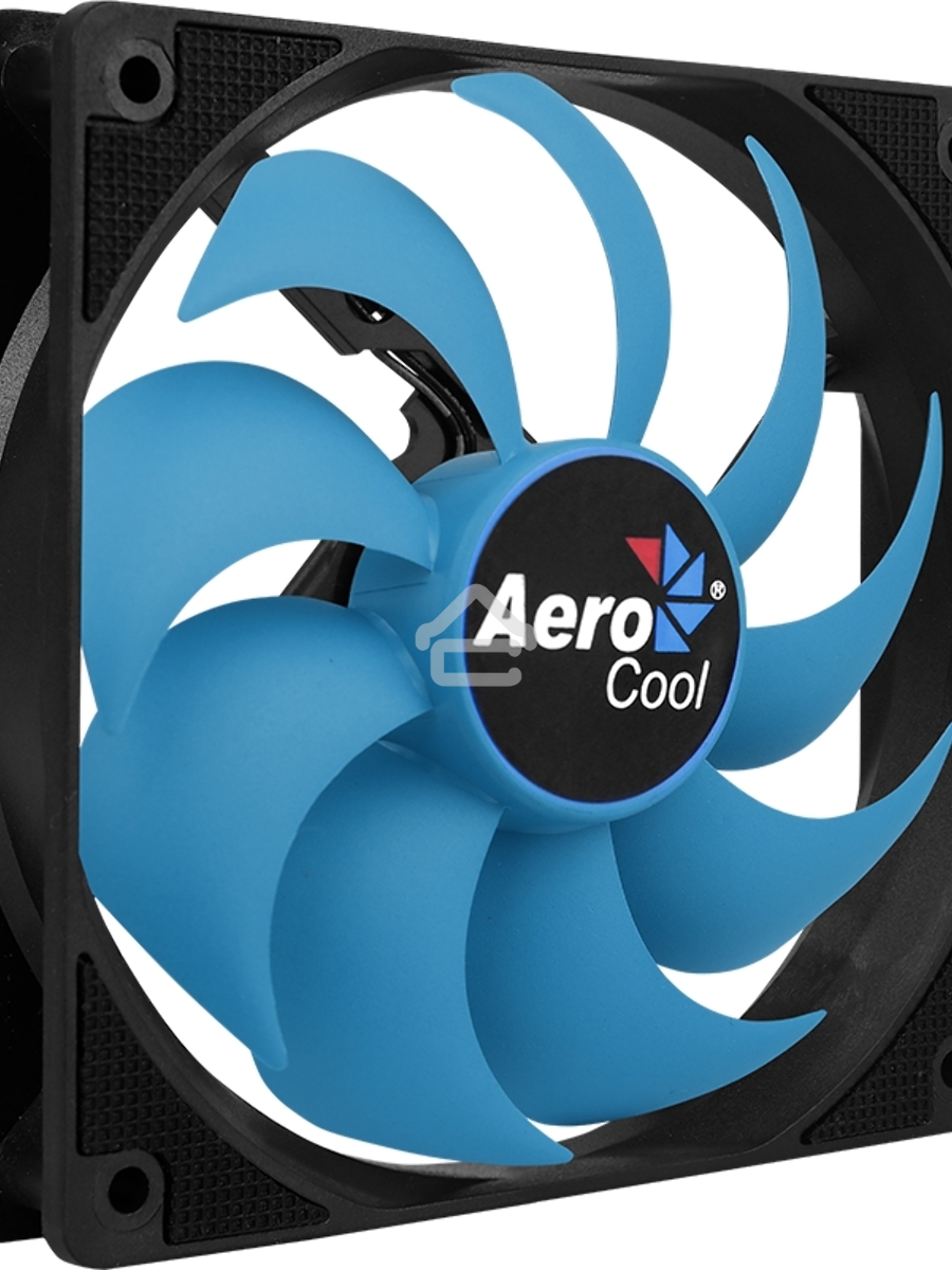 Вентилятор для корпуса AeroCool / Formula Motion 12 Plus черный, 120 мм, 1200 об/мин, 22.1 дБ, 3 pin
