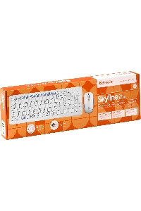 Клавиатура + мышь Defender  Skyline 895 Nano W (Белый) Кл:104, 1000/1500/2000dpi