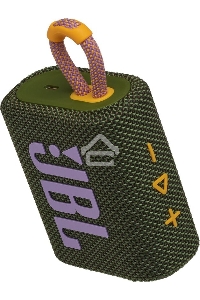 Портативная акустика JBL GO 3, зеленый