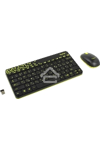 Клавиатура + мышь Logitech Wireless Desktop MK240 Nano Black Retail Combo
