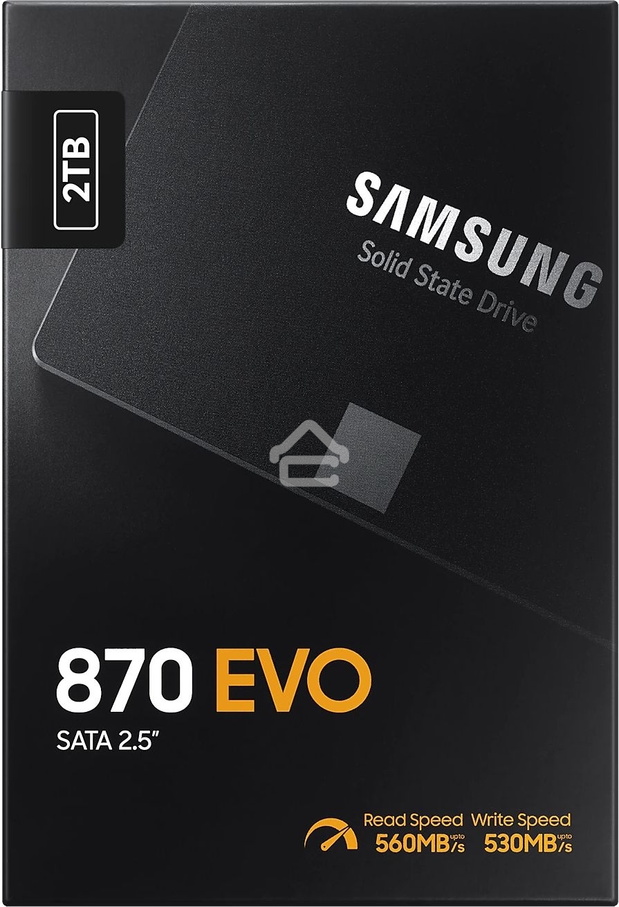 Накопитель SSD Samsung 2Tb 870 EVO Series MZ-77E2T0B/EU